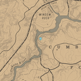 Map of Rock Carving Location