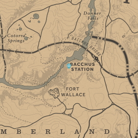 Map of Rock Carving Location