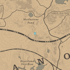 Map of Rock Carving Location