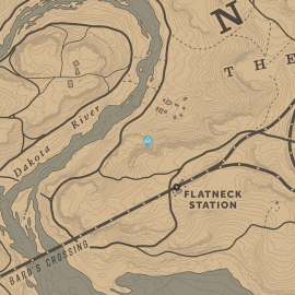 Map of Rock Carving Location