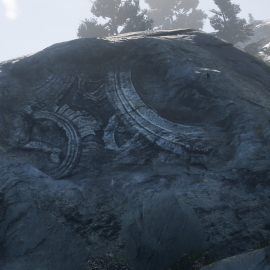 In-Game Rock Carving Location