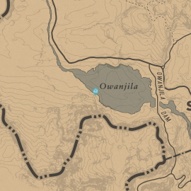Map of Rock Carving Location